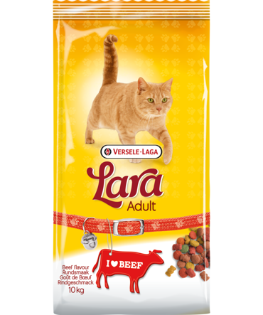 Versele Laga Lara Adult Beef Ξηρά Τροφή Γάτας με Μοσχάρι και Κοτόπουλο 10kg Versele Laga Lara Adult Beef Ξηρά Τροφή Γάτας με Μοσχάρι και Κοτόπουλο 10kg